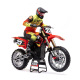 Moto RC LOSI 1/4 Promoto MX 1/4 Rouge RTR de Losi