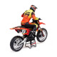 Moto RC LOSI 1/4 Promoto MX 1/4 Rouge RTR de Losi