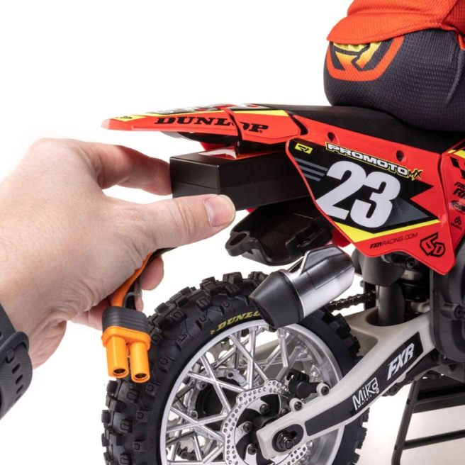 Moto RC LOSI 1/4 Promoto MX 1/4 Rouge RTR de Losi