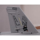 Jet 70mm EDF F/A-18F Super hornet 1/7 PNP Gris kit w/ reflex system de RocHobby