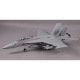 Jet 70mm EDF F/A-18F Super hornet 1/7 PNP Gris kit w/ reflex system de RocHobby