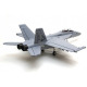 Jet 70mm EDF F/A-18F Super hornet 1/7 PNP Gris kit w/ reflex system de RocHobby