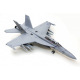 Jet 70mm EDF F/A-18F Super hornet 1/7 PNP Gris kit w/ reflex system de RocHobby