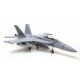 Jet 70mm EDF F/A-18F Super hornet 1/7 PNP Gris kit w/ reflex system de RocHobby