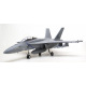 Jet 70mm EDF F/A-18F Super hornet 1/7 PNP Gris kit w/ reflex system de RocHobby