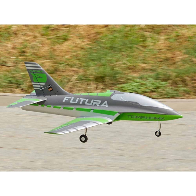 Jet Futura 64mm 1/18 EDF kit PNP Vert / Rouge de FMS Jet Futura 64mm 1/18 EDF kit PNP Vert / Rouge de FMS
