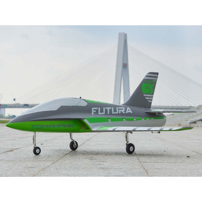 Jet Futura 64mm 1/18 EDF kit PNP Vert / Rouge de FMS Jet Futura 64mm 1/18 EDF kit PNP Vert / Rouge de FMS