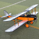 Avion Biplan De Havilland DH-60 Gipsy Moth .91 15cc ARF de Seagull