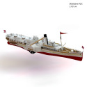 Bateau à vapeur à roues à aubes D/S Skibladner 1:60 Kit de Modell-Tec