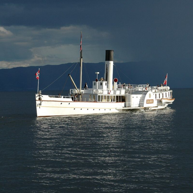 Bateau à roues à vapeur D/S Skibladner Sidewheel Steamer 1 :60 Kit de Modell-Tec