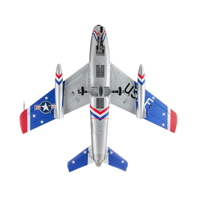 Jet 80mm EDF F-86 "Skyblazer" & "The Hulf" 1/10 PNP kit de FMS