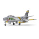 Jet 80mm EDF F-86 "Skyblazer" & "The Hulf" 1/10 PNP kit de FMS