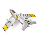 Jet 80mm EDF F-86 "Skyblazer" & "The Hulf" 1/10 PNP kit de FMS