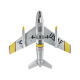 Jet 80mm EDF F-86 "Skyblazer" & "The Hulf" 1/10 PNP kit de FMS