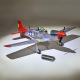 Avion P51 Mustang GP/EP ARF 141cm avec train d’atterrissage rétractable de Phoenix Model