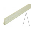 Bords de fuite en balsa triangle - profil symétrique - Pichler