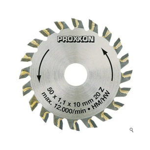 Lame de scie circulaire 50 mm/20 dents Revêtement métal renforcé - Proxxon Lame de scie circulaire 50 mm/20 dents Revêtement métal renforcé - Proxxon