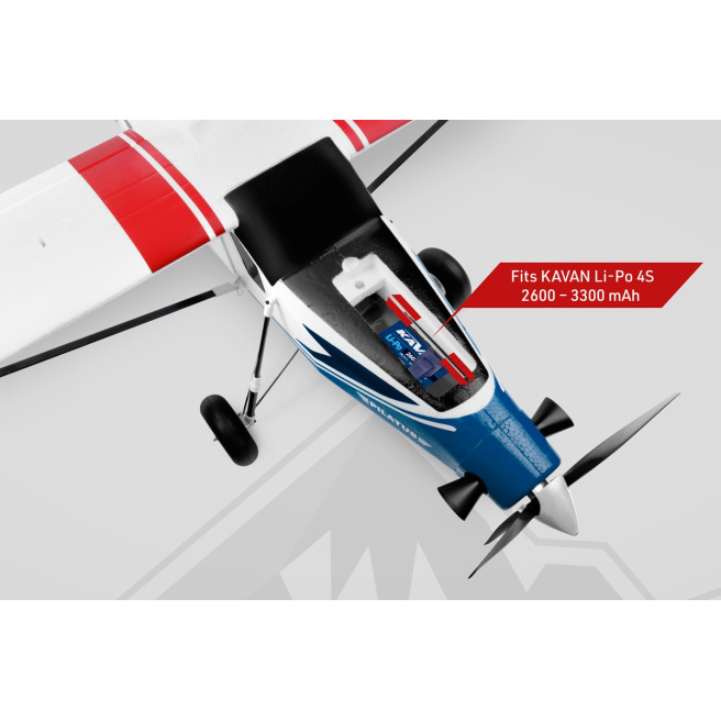 Pilatus PC-6 Porter 1500mm ARF KAVAN - Bleu