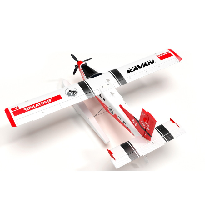 Pilatus PC-6 Porter 1500mm ARF KAVAN - Rouge