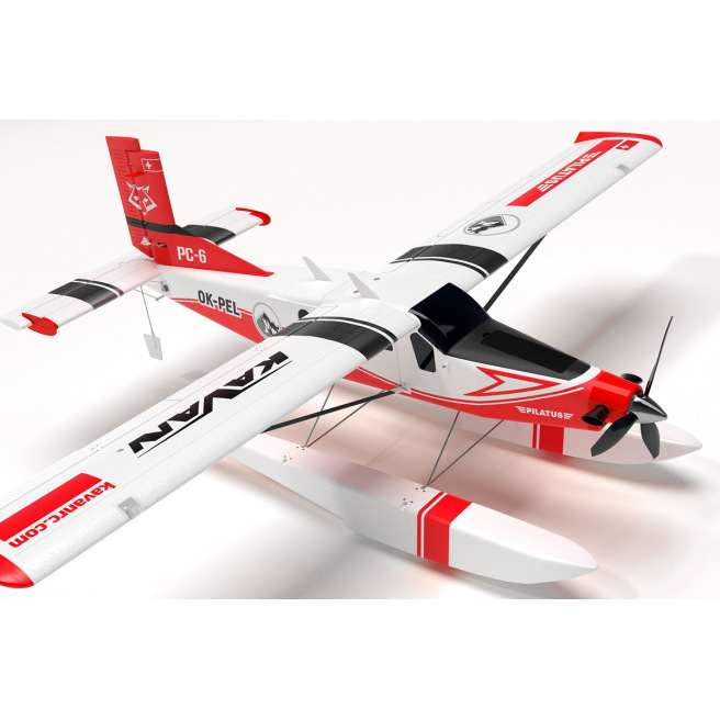 Pilatus PC-6 Porter 1500mm ARF KAVAN - Rouge
