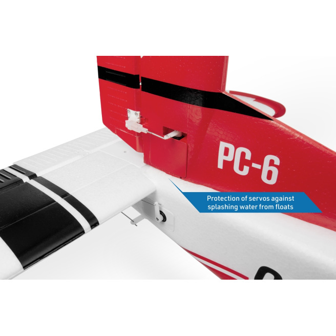 Pilatus PC-6 Porter 1500mm ARF KAVAN - Rouge