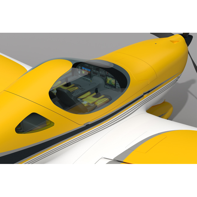 Avion Bristell B23 1600mm ARF Jaune Kavan