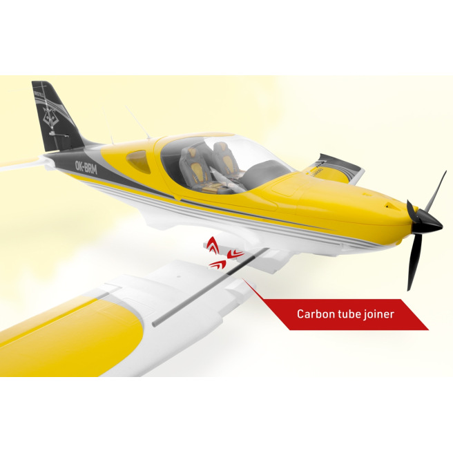 Avion Bristell B23 1600mm ARF Jaune Kavan