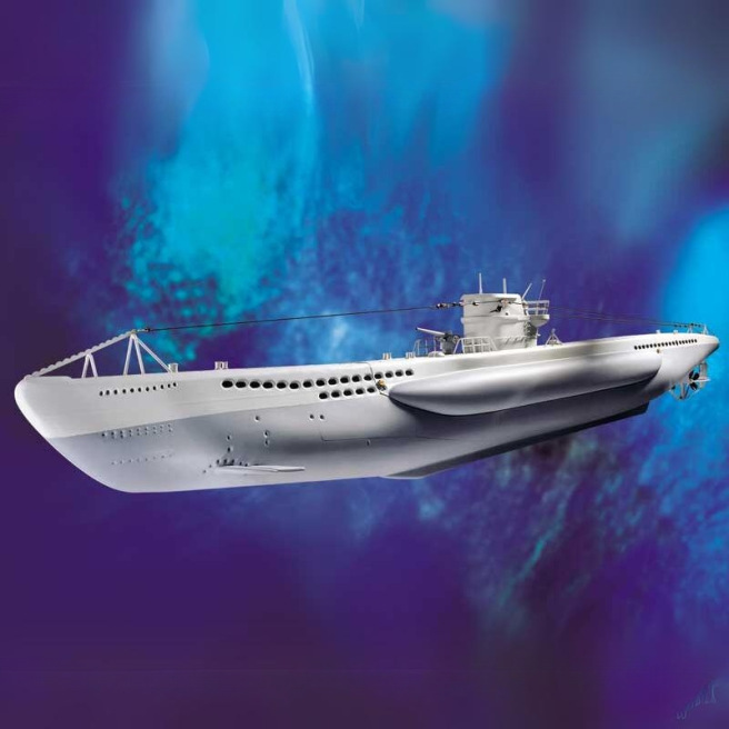 Kit de construction & Equipements pour sous-marin de type VII de Romarin by Krick