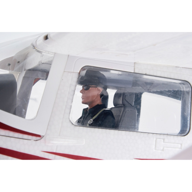 Avion  Cessna 182 1/7 1500mm PNP kit Rouge Bleu de FMS