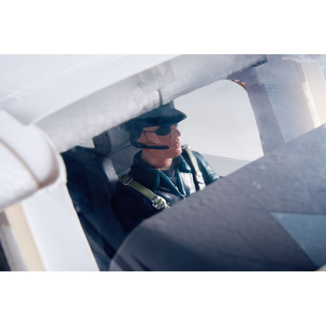 Avion  Cessna 182 1/7 1500mm PNP kit Rouge Bleu de FMS