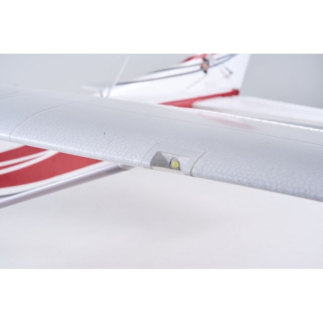 Avion  Cessna 182 1/7 1500mm PNP kit Rouge Bleu de FMS