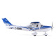 Avion  Cessna 182 1/7 1500mm PNP kit Rouge Bleu de FMS