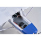 Avion  Cessna 182 1/7 1500mm PNP kit Rouge Bleu de FMS