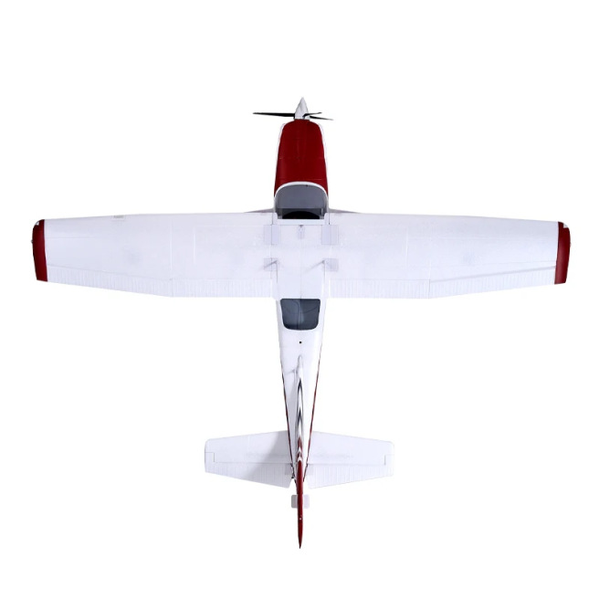 Avion  Cessna 182 1/7 1500mm PNP kit Rouge Bleu de FMS