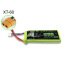 Batteries LiPo 2S / 3S 45C avec connecteur XT60 - Black Lithium