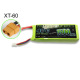 Batterie LiPo 3S 2200mAh 45C XT60 - Black Lithium