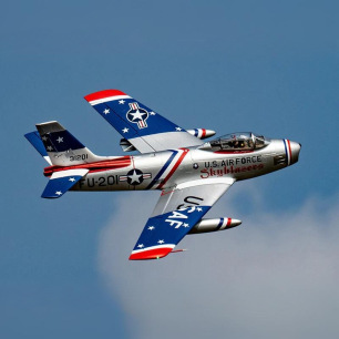 Jet 80mm EDF F-86 "Skyblazer" & "The Hulf" 1/10 PNP kit de FMS