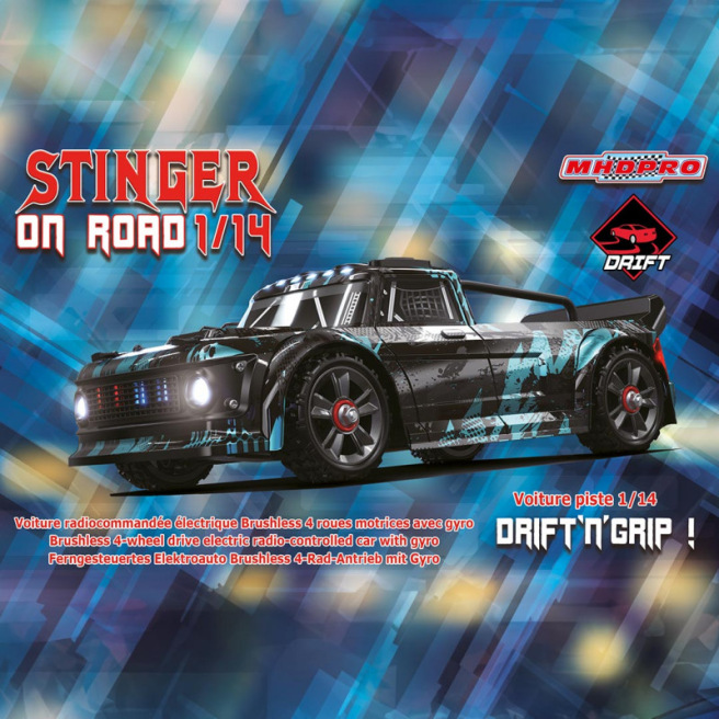 Voiture Stinger on Road Brushless de MHD Pro