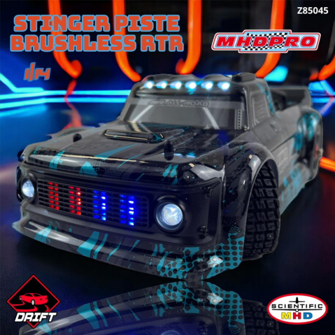 Voiture Stinger on Road Brushless de MHD Pro