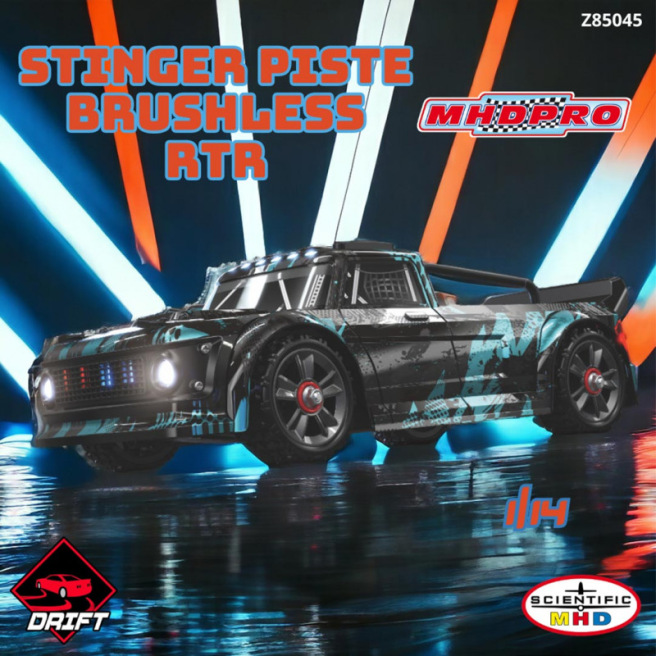 Voiture Stinger on Road Brushless de MHD Pro