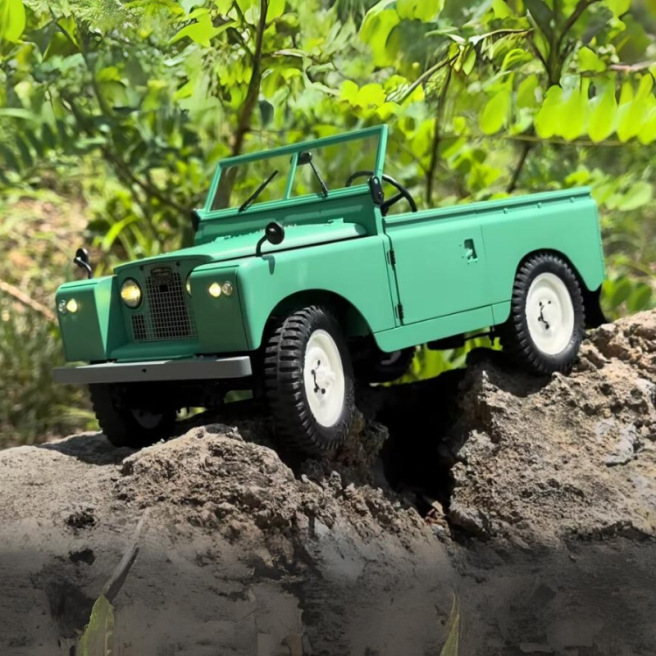 Crawler Land Rover Series II scaler 1/12 Vert RTR de FMS
