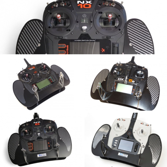 Pupitres pour radio Spektrum NX10 - AHL - Noir Pupitres pour radio Spektrum NX10 - AHL - Noir