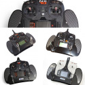 Pupitres pour radio Spektrum NX6 NX7e NX8 NX10 DX6e DX8e DX6 DX8 - AHL - Noir