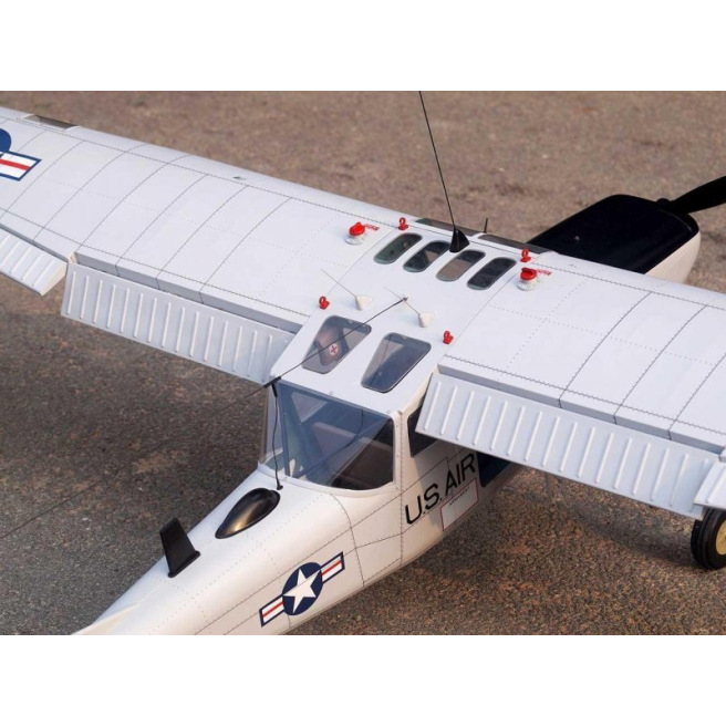 Avion L-19 Bird Dog 50-55 EP-GP Olive 173cm de VQ Model