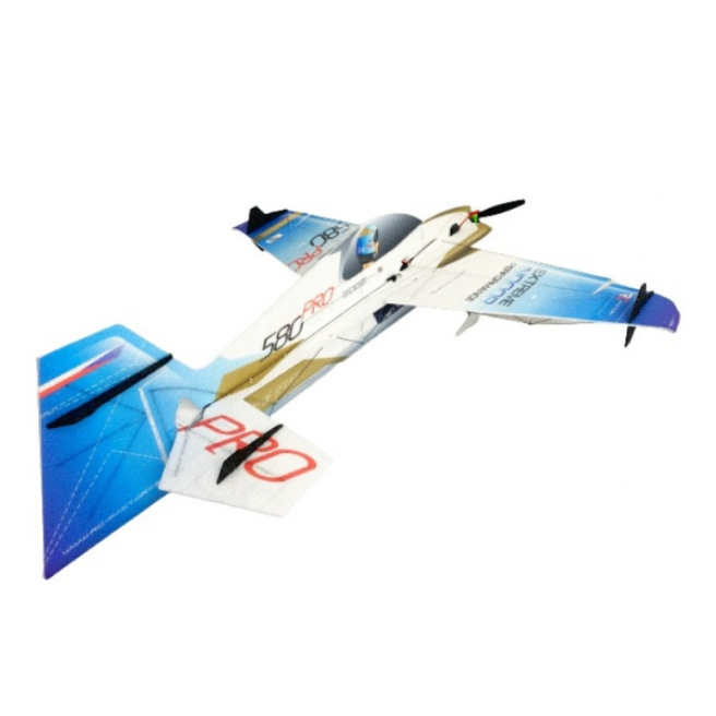 Avion indoor Edge 580 PRO Rouge / Bleu de RC Factory