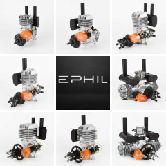 Série de moteurs thermiques essence EPHIL 20cc / 38cc / 40cc / 60cc / 76cc Série de moteurs thermiques essence EPHIL 20cc / 38cc / 40cc / 60cc / 76cc