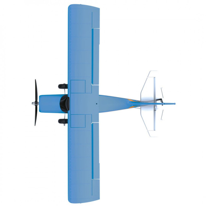 Avion trainer Maule Gyro Bleu RTF Mode 1 de MHDFly