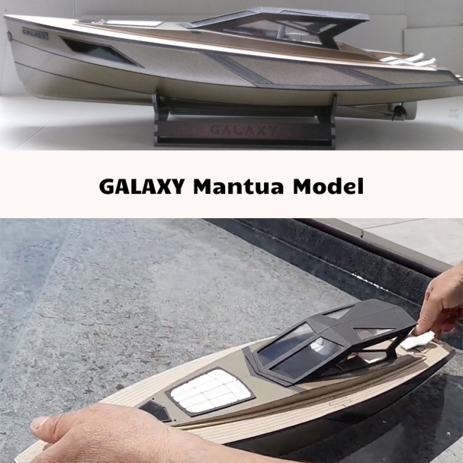 Bateau yacht Galaxy de Mantua Model Bateau yacht Galaxy de Mantua Model