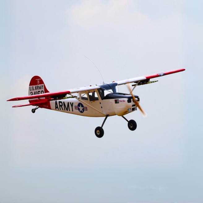 Avion Cessna Bird Dog Giant Scale « DeadEye » 70-125cc 310cm ARF de Seagull Models