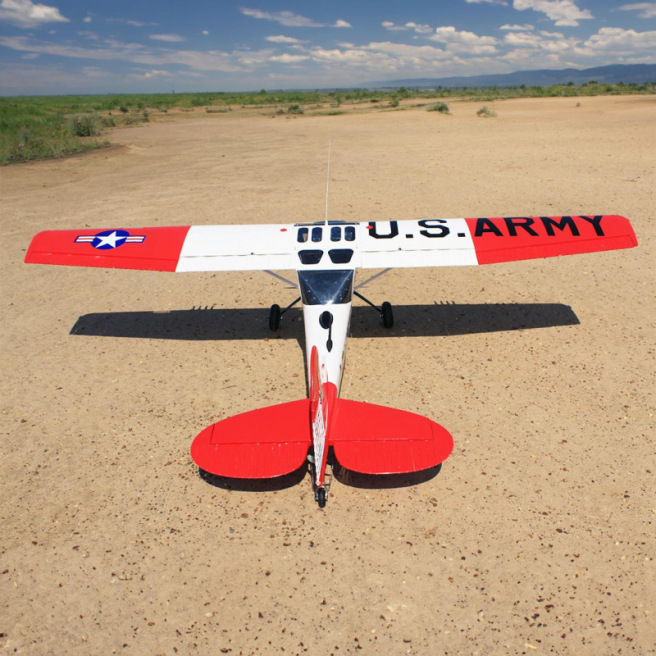 Avion Cessna Bird Dog Giant Scale « DeadEye » 70-125cc 310cm ARF de Seagull Models